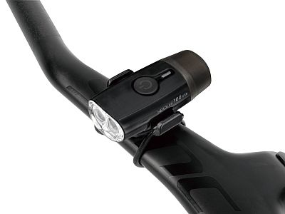Превью  Велофонарь передний TOPEAK HeadLux 100 USB (2 белых диода) (TMS096B)